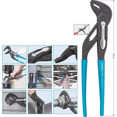 Hazet 760-2 pinza multipurpose ergonomica 260 mm