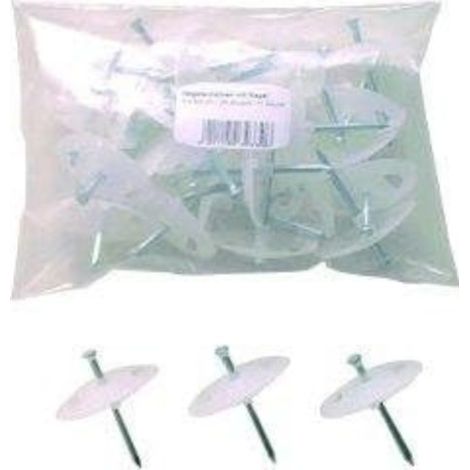 HEIDEMANN Nagelscheiben 27x34mm, 25 Stk
