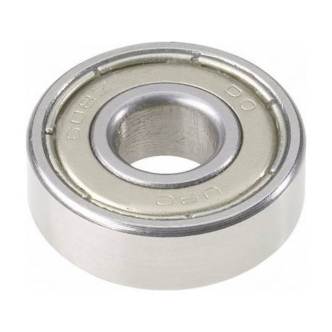 UBC Bearing 607 2RS Roulement à billes radial Ø de perçage 7 mm Diamètre extérieur 19 mm Régime (max (1/2)