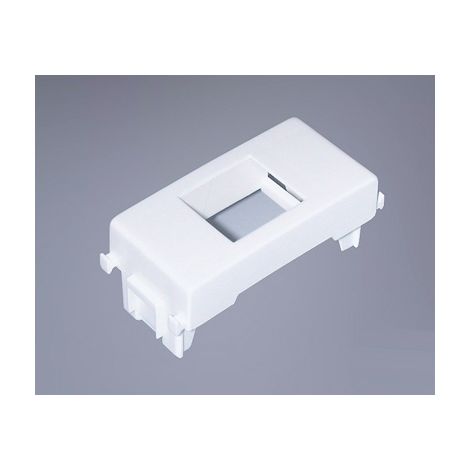 Adattatore presa UTP Plana POWIRVIMPW per RJ45 ethernet e telefonia