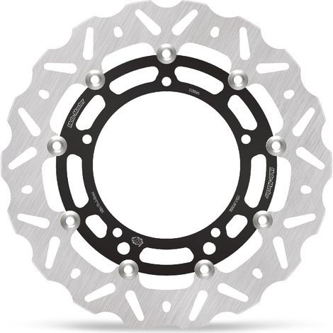 Disco de freno Moto-Master para Yamaha FZ6 XJ6 MT07 Nitro Road, 298 mm