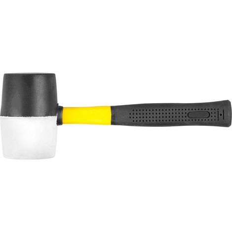 Hammer Strend Pro HM231, 900 g, Gummi, BlackWhiteHead, Fiberglasgriff, TPR, Grifflänge 320 mm