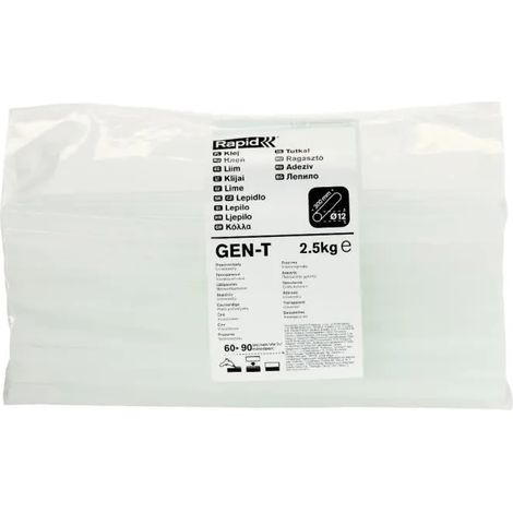 Rapid Gent-T professionelle Kleber Durchmesser 12 mm Gewicht 2,5 kg