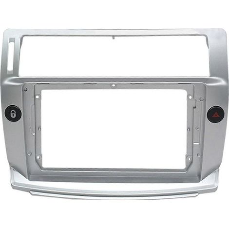 Kit de façade autoradio DVD 9 pouces pour C4 C-Quatre 04-14-- (1/5)