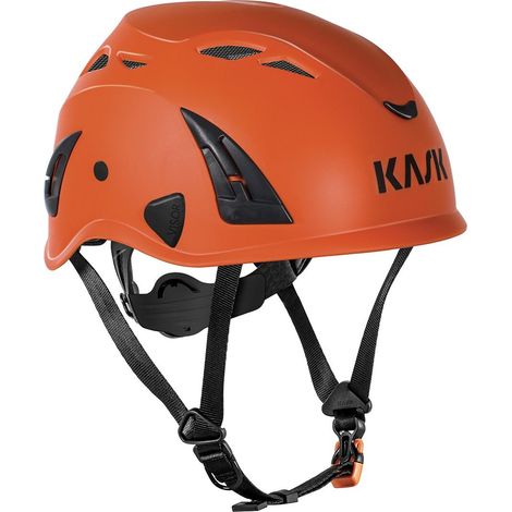 Elmetto Kask Superplasma AQ Orange – Casco di sicurezza ventilato regolabile