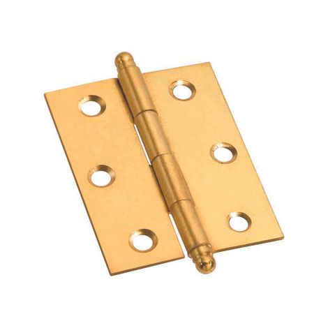 CERNIERA CON PERNO SFILABILE  in ferro ottonato mm. 60x50 24.00 pz