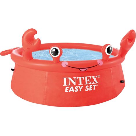 Happy Crab Inflatable Pool Easy Set 183x51 cm INTEX