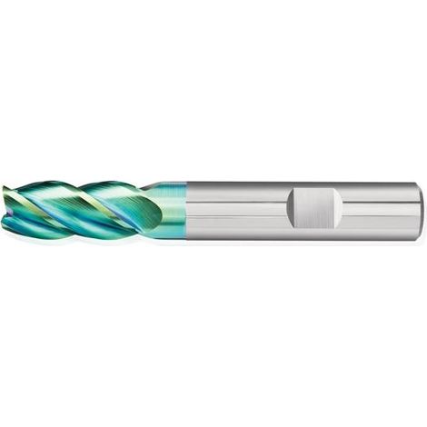 Fraise SUPERCUT DIN 6527L HPC D.20mm VHM AlTiN HB Z.4 long (1/4)