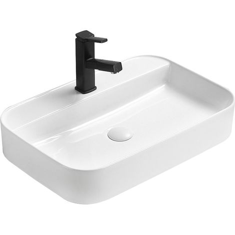Mexen Sofia lavabo sobre encimera 60 x 40 cm, blanco - 22156000 (1/2)