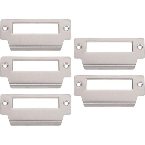 Gâche de Serrure pour Porte en Acier Inoxydable Argenté, Plaque de Renfort Métallique Dispositif de Sécurité Renforcé Meilleure Protection (1/5)