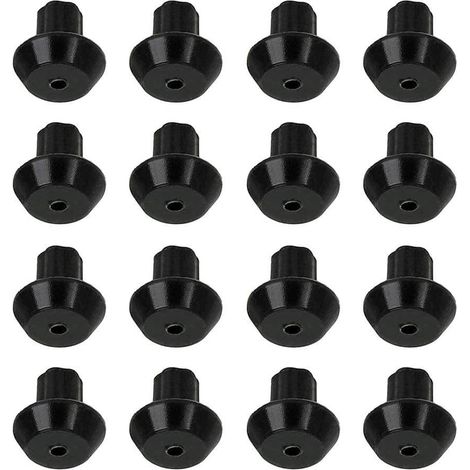 Patas de goma para estufa de gas 16 almohadillas de goma antideslizantes para estufa Patas de goma de repuesto para estufa Patas de goma para estufa