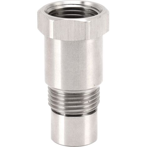 Sensoradapter mit Filter – CEL, Edelstahl M18x1,5, 46,5 mm, behebt die Fehlercodes P0420/P0430, Motorkontrollleuchtenreparatur, für den Offroad-Einsatz