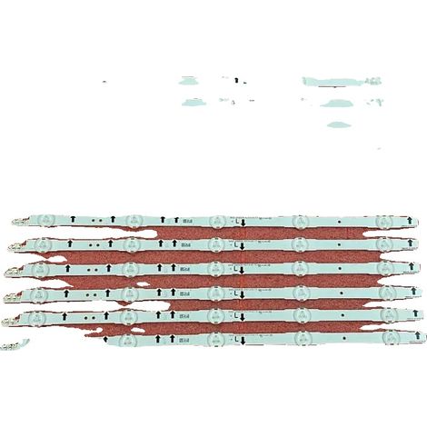 Ruban LED, Longueur 1158mm, Multicolore, Compatible avec Modèles de Téléviseurs Spécifiques, Tension 3V, Matériau en Cuivre (1/5)