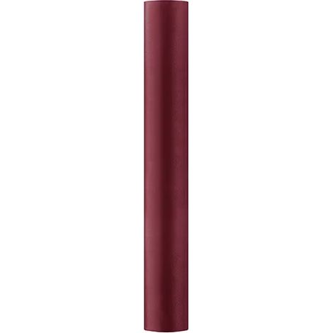 Camino de mesa decorativo de satén liso color burdeos 0,36 x 9 m (1/3)