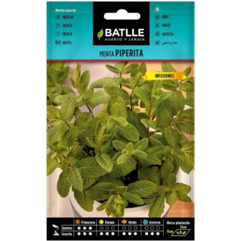 Semillas de Menta Piperita Batlle