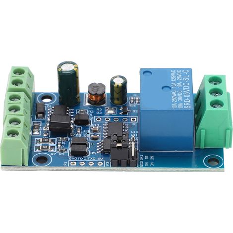 DC7-24V Relaismodul, 1 Kanal Ein-/Ausgang mit Verpolungsschutz, RS485/TTL (1/5)
