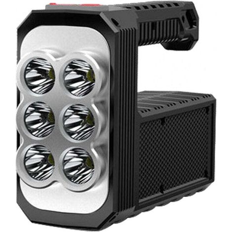 Lampe Torche LED Extérieur Anti-Chute Ultra Lumineuse - Projecteur Portable Longue Portée (1/4)