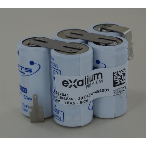 Batterie NiCd 6V 1.6Ah BAES ARTS (787641)
