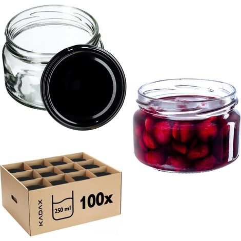 KADAX Glas Klara 250ml fi82 TO-250/1 Paket 100 Stück (1/5)