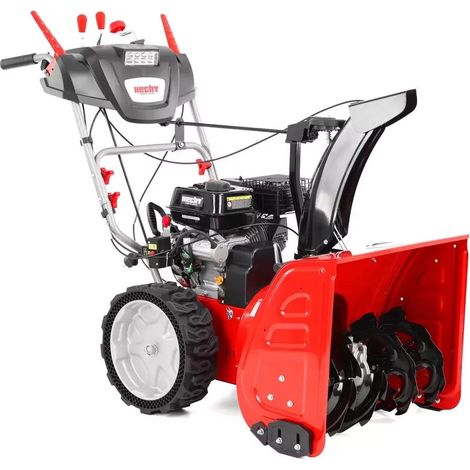 HECHT 9661 SE Benzin-Schneefräse mit Elektrostart (1/5)