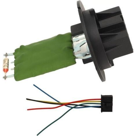 Kit de Résistance de Ventilateur de Ventilateur de Moteur de Chauffage de Remplacement Kit de Résistance de Ventilateur de Ventilateur de Moteur de Chauffage 6450JP Remplacement (1/4)