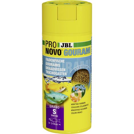 JBL Fischfutter Pronovo Gourami Grano S Fischfuttergranulat 250 ml Granulat