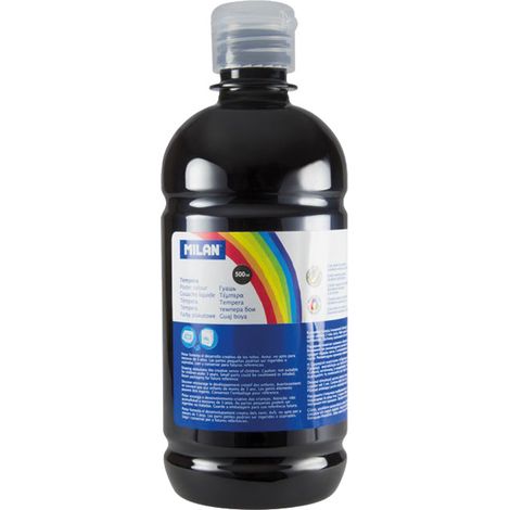BOTELLA 500ML TEMPERA NEGRO MILAN 03680