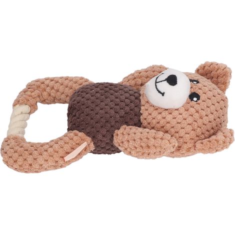 Peluche avec clochette pour chiens – jouet à mâcher interactif pour le nettoyage des dents, lavable, doux et câlin pour chiens de toutes tailles, Type 3 (1/5)