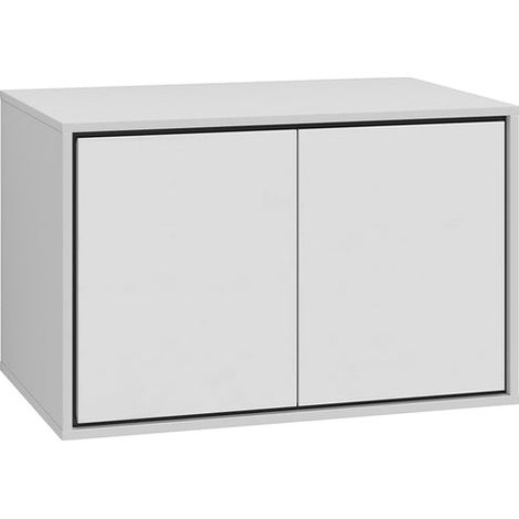 Meuble sous-vasque 80 cm Sophéa Blanc (1/4)