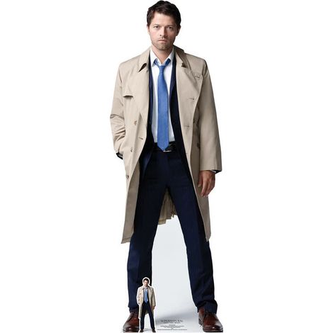 Figurine en carton Castiel série Supernatural acteur Misha Collins  Haut 184 cm (1/4)