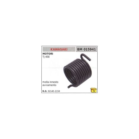 Arrancador embrague muelle compatible KAWASAKI motor desbrozadora TJ45E