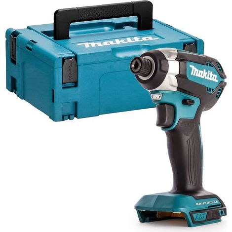 Makita – Visseuse à chocs Brushless 18V – Couple 170Nm – Technologie XPT pour protection contre l’eau – Coffret MakPac
