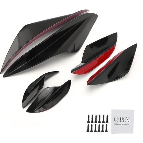 6 pièces kit bouclier spoiler avant noir remplacement pour M3 base cabriolet 2 portes 2008 (1/5)