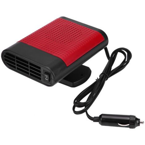 Chauffage portatif de fenêtre de voiture de 12V, ventilateur de dégivreur de désembueur d'essuie-glace, système de chauffage de sécheur (1/5)
