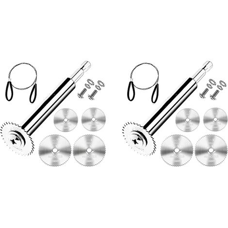 2Ensemble Coupe-Tuyau Intérieur En PVC avec Tige Hexagonale de 1/4 Pouce, Coupe-Tuyau Intérieur pour Plomberie, 32 mm et 44 mm, avec Scie à (1/5)