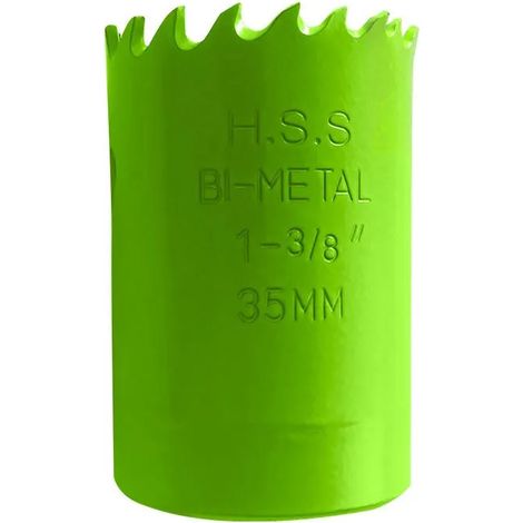 Sega a tazza bimetallica JBM 35 mm riduzione vibrazioni espulsione