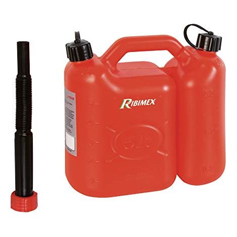 Bidone di benzina doppio uso RIBIMEX 5L+2L (1/4)
