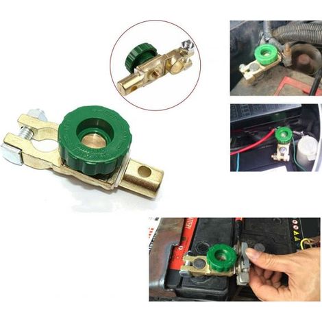 Morsetto Staccabatteria antifurto stacca batteria auto barca camper 12/24V