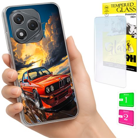 Funda para Honor 400 Lite con foto, cubierta trasera y cristal 9H. (1/5)
