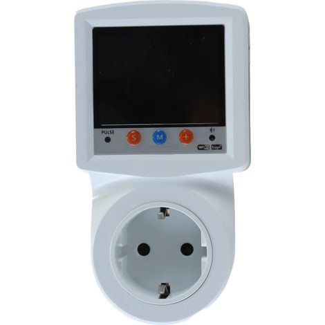 Prise de Mesure de Puissance, Prise de Protection Contre Les surtensions, sous-Tension, surintensité, avec Grand écran LCD, 230 VAC 16 A (1/5)