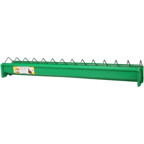 Mangeoire plastique à grille, poussin 50 cm