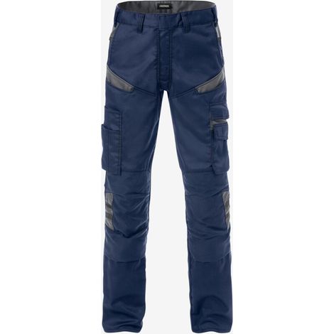 Arbeitshose 2555 STFP FRISTADS Marine/Dunkelgrau Gr. C56 (1/4)