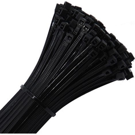 Lot de 600 attaches de câble en nylon autobloquantes PA66 pour faisceaux de câbles électriques auxiliaires, 15, 20 et 30 cm. (1/5)