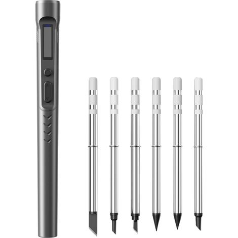 Fer à souder portable T65-SP : double alimentation, puissance maximale de 90 W, température de 150 °C à 450 °C, contrôle intelligent de la température et poignée ergonomique (1/5)