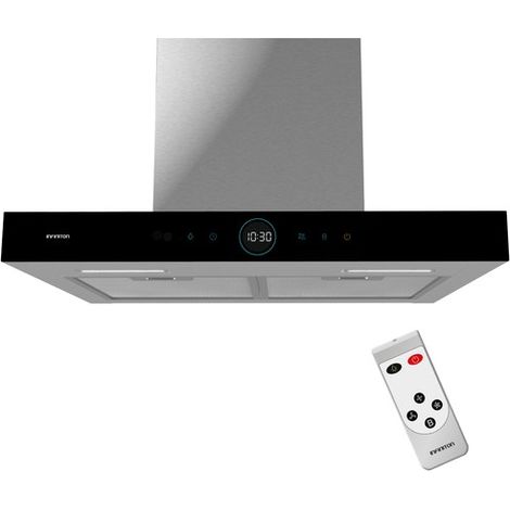 Campana Isla Infiniton CMPT-CLR71S 70cm 800 m3/h Clase A Inox (1/2)