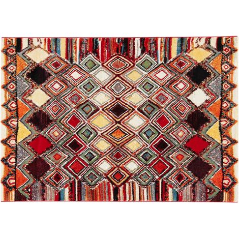Teppich mehrfarbig gemustert 160 x 230 cm HOLI (1/5)