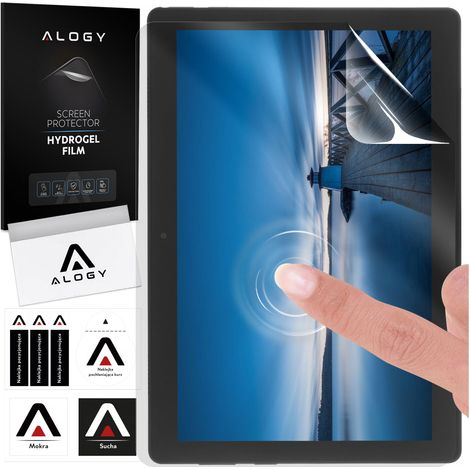 Pellicola protettiva in idrogel Alogy per tablet Lenovo Tab M10 10.1” TB-X605F/L TB-X505F (1/4)