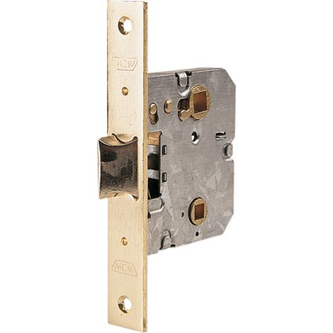 Picaporte de embutir en madera para cerraduras de paso o condena. 1419-2-50 mcm