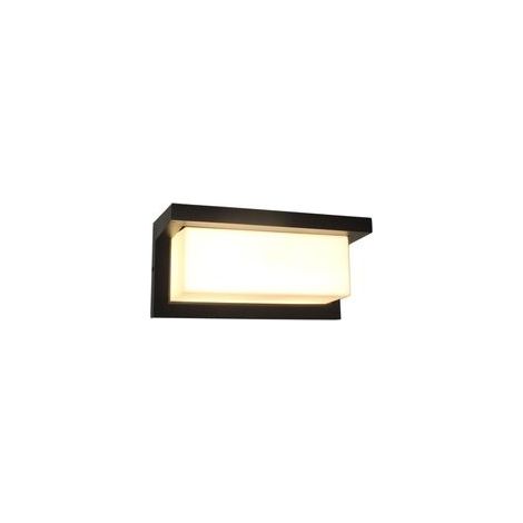 Aplique LED de exterior E27, resistente al agua IP65, de aluminio, luminaria decorativa para jardín, patio, hogar, calle, montaje en pared, bombilla no incluida.