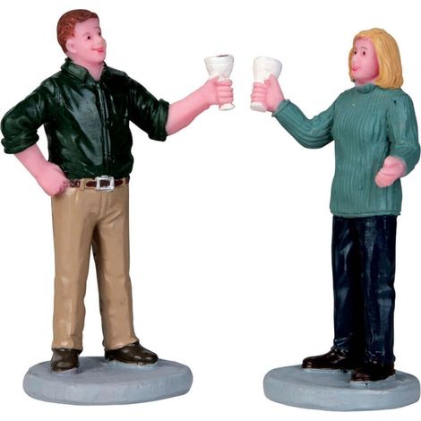 A Fine Vintage, Set Of 2 - LEMAX COD. 52386